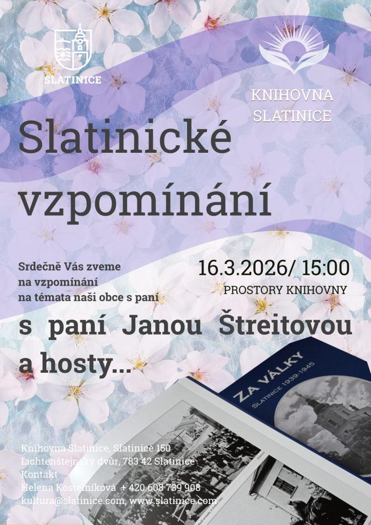 Slatinické vzpomínání s&nbsp;paní J. Štreitovou 